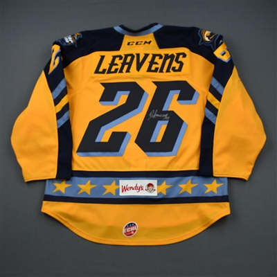 Daniel Leavens - 2019 CCM/ECHL All-Star Classic - Hooks - Game-Worn Autographed w/ socks Jersey