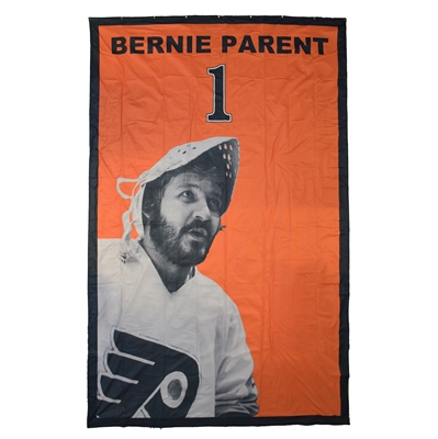 Bernie Parent - Philadelphia Flyers - Retired Number Banner from Wells Fargo Center