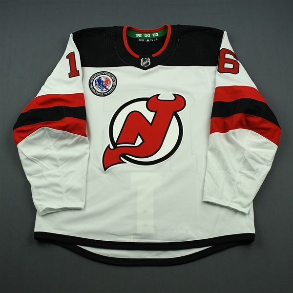 Steven Santini - New Jersey Devils - 2018 Hockey Hall of Fame Game - Game-Issued Jersey - November 9