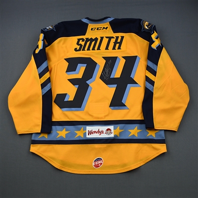 Hunter Smith - 2019 CCM/ECHL All-Star Classic - Hooks - Game-Worn Autographed w/ socks Jersey