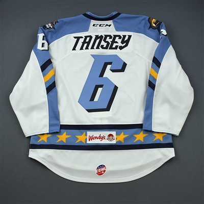 Kevin Tansey - 2019 CCM/ECHL All-Star Classic - Fins - Game-Issued Jersey
