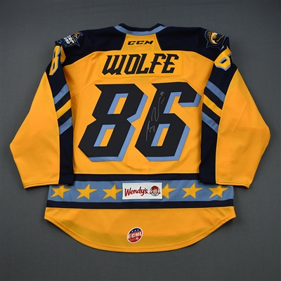Greg Wolfe - 2019 CCM/ECHL All-Star Classic - Hooks - Game-Worn Autographed w/ socks Jersey