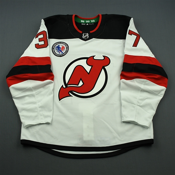 Pavel Zacha - New Jersey Devils - 2018 Hockey Hall of Fame Game - Game-Issued Jersey - November 9