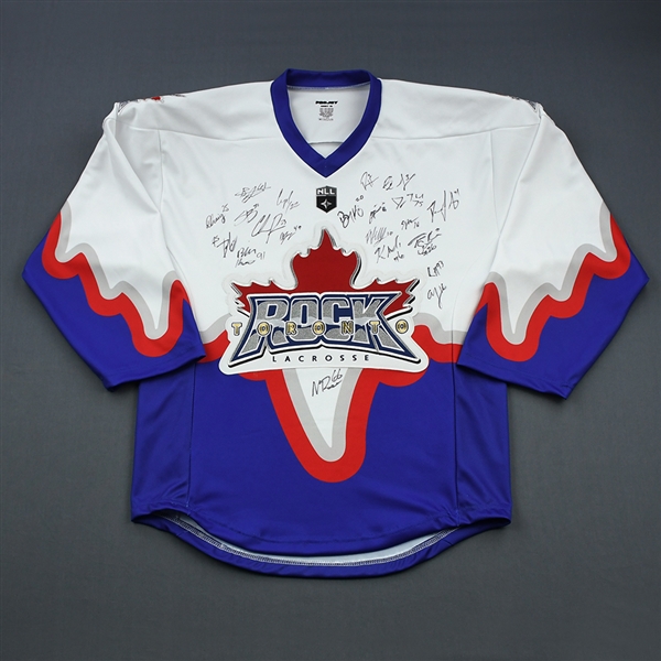 Toronto Rock - Right To Play - Team-Issued Autographed Jersey - 2018-19 Season
