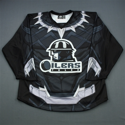 Blank #NNO - Tulsa Oilers - 2018-19 MARVEL Super Hero Night - Game-Issued Jersey