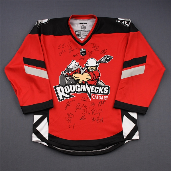 Calgary Roughnecks - Right To Play - Team-Issued Autographed Jersey 