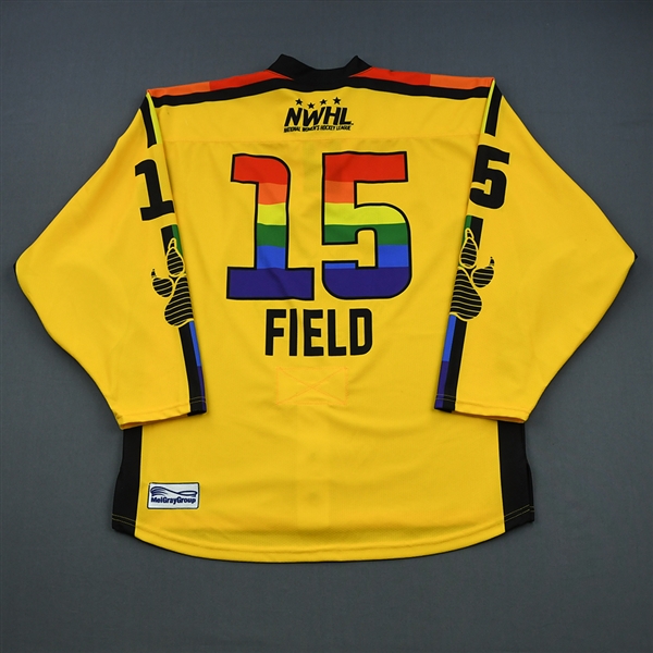 Emily Field - Boston Pride - Game-Worn You Can Play Jersey - Feb. 2, 2019