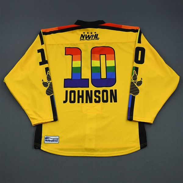 Kaliya Johnson - Boston Pride - Game-Issued You Can Play Jersey - Feb. 2, 2019