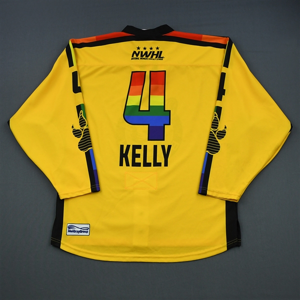 Lauren Kelly - Boston Pride - Game-Worn You Can Play Jersey - Feb. 2, 2019