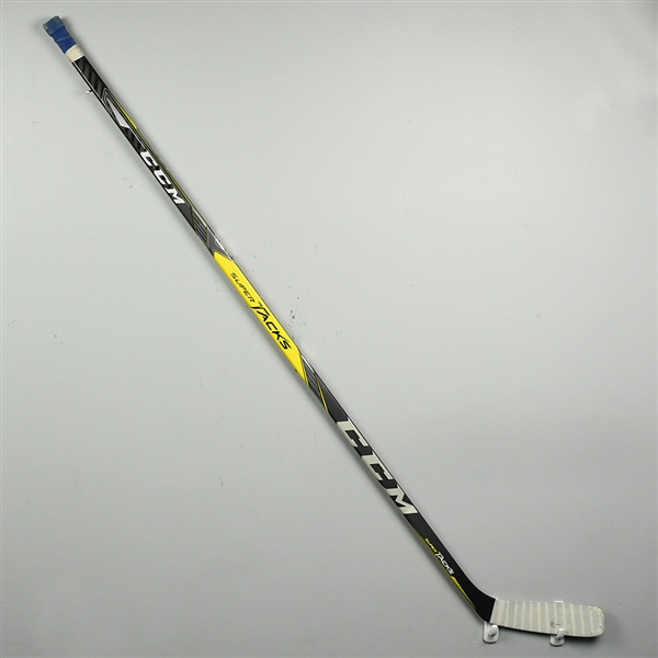 Connor McDavid - Edmonton Oilers - Game-Used 2017-18 CCM Super Tacks Stick 