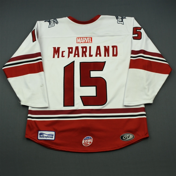 Steven McParland - Idaho Steelheads - 2018-19 MARVEL Super Hero Night - Game-Worn Jersey and Socks
