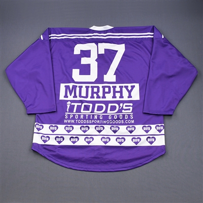 Adelle Murphy - Boston Pride - Warm-Up Game-Issued DIFD Purple Jersey - March 2, 2019