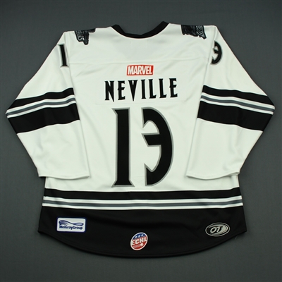 Michael Neville - Florida Everblades - 2018-19 MARVEL Super Hero Night - Game-Issued Jersey