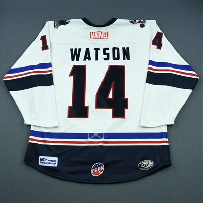 Bobby Watson - Tulsa Oilers - 2018-19 MARVEL Super Hero Night - Game-Issued Jersey and Socks 
