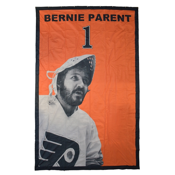 Bernie Parent - Philadelphia Flyers - Retired Number Banner from Wells Fargo Center