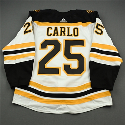 Brandon Carlo - 2019 Hockey Hall of Fame Game - Game-Worn Jersey - November 15