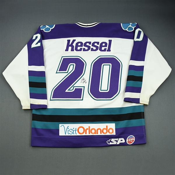 Blake Kessel - 2013-14 - IHL Vintage - Autographed Game-Worn Jersey 