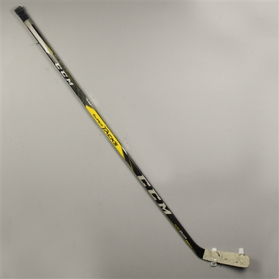 McDavid - Game-Used Super Tacks Stick - 2/27/18 vs Sharks & 3/5/18 vs. Coyotes - PHOTO-MATCHED TO BOTH GAMES - 2 Free Photo LOAs Included
