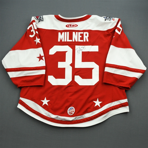 Parker Milner - 2020 ECHL All-Star Classic - Eastern - Game-Worn During GM 5 & 6, Skills Comp. & Semi-Finals Auto Jersey