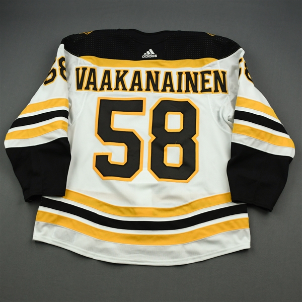 Urho Vaakanainen - 2019 Hockey Hall of Fame Game - Game-Worn Jersey - November 15