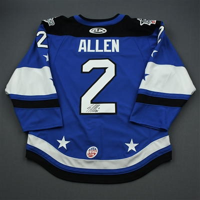 Sean Allen - 2020 ECHL All-Star Classic - Bolts - Game-Worn Autographed Jersey