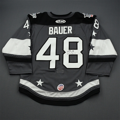 Lane Bauer - 2020 ECHL All-Star Classic - Hammers - Game-Issued Autographed Jersey