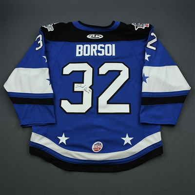 Zachary Borsoi - 2020 ECHL All-Star Classic - Bolts - Game-Worn Autographed Jersey