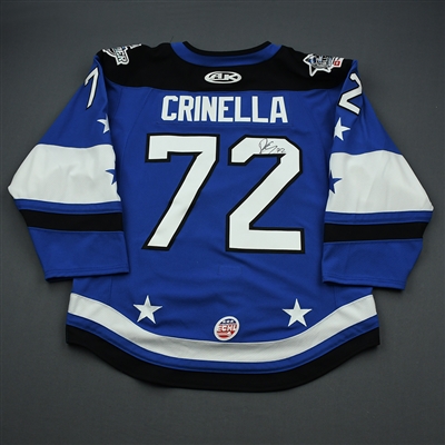 Peter Crinella - 2020 ECHL All-Star Classic - Bolts - Game-Worn Autographed Jersey
