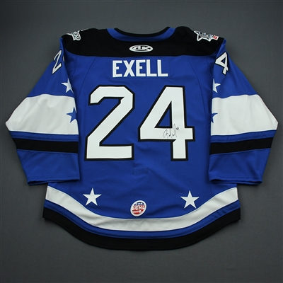 Billy Exell - 2020 ECHL All-Star Classic - Bolts - Game-Worn Autographed Jersey