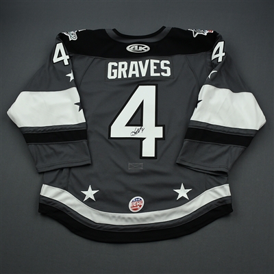 Jacob Graves - 2020 ECHL All-Star Classic - Hammers - Game-Worn Autographed Jersey