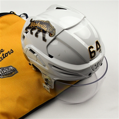 Mikael Granlund - 2020 NHL Winter Classic - Game-Worn Helmet w/Helmet Bag - Worn Jan. 1, Jan. 18 & Feb. 16