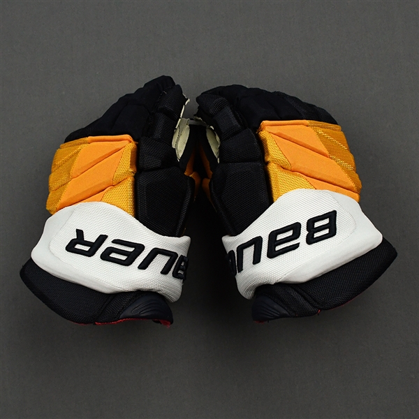 Yannick Weber - 2020 NHL Winter Classic - Game-Worn Gloves - Worn Jan. 1, Jan. 18 & Feb. 16