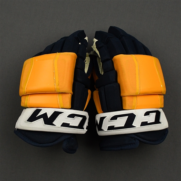 Colin Blackwell - 2020 NHL Winter Classic - Game-Worn Gloves - Worn Jan. 1 & Jan. 18 