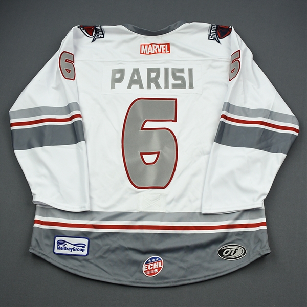 Tom Parisi - Thor - 2019-20 MARVEL Super Hero Night - Game-Issued Jersey and Socks