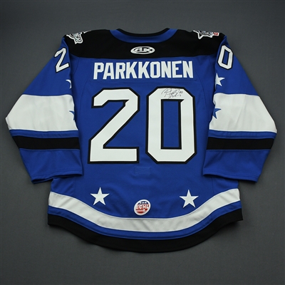 Patrik Parkkonen - 2020 ECHL All-Star Classic - Bolts - Game-Worn Autographed Jersey