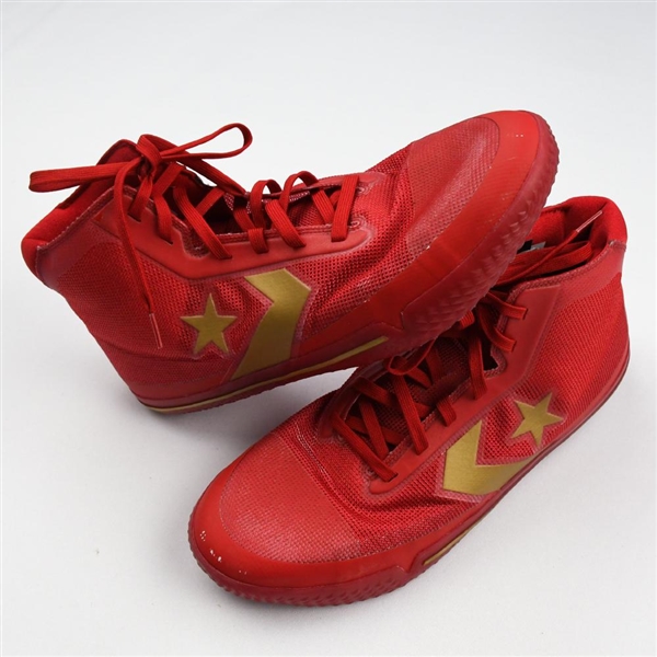 Kelly Oubre Jr - Converse All-Star Pro BB (Red/Gold) - Jan. 1, 2020 @ LA Lakers