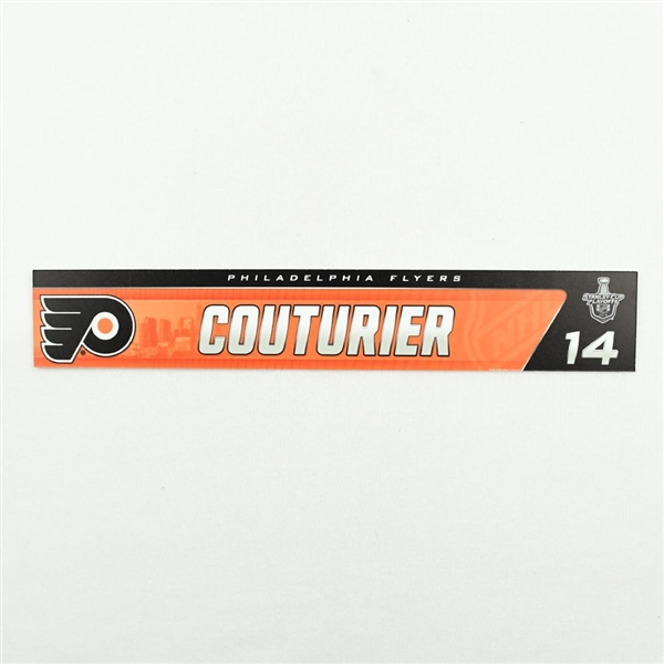 Sean Couturier - Stanley Cup Playoffs Locker Room Nameplate