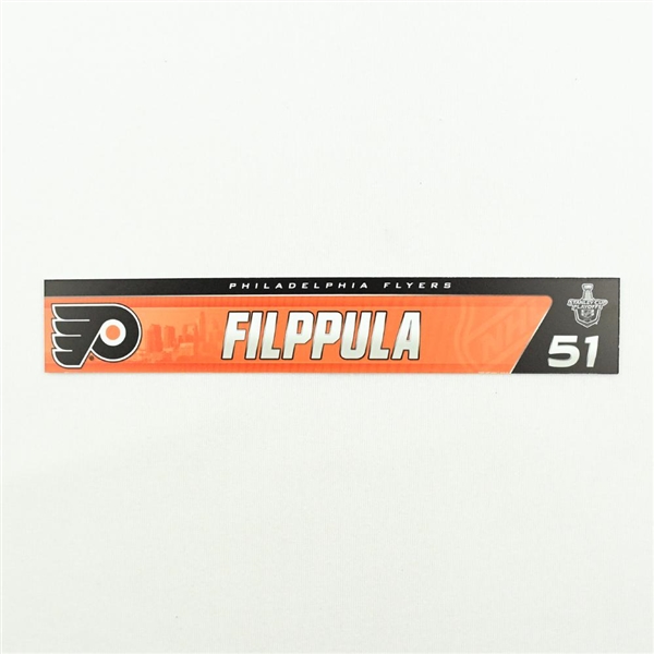 Valtteri Filppula - Stanley Cup Playoffs Locker Room Nameplate