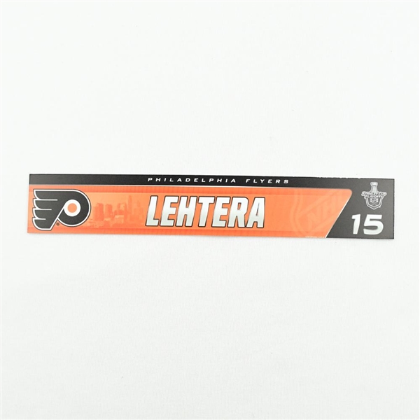 Jori Lehtera - Stanley Cup Playoffs Locker Room Nameplate