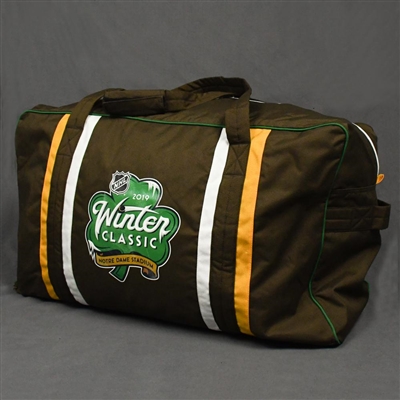 Jeremy Lauzon - Boston Bruins - Winter Classic - Used Equipment Bag 