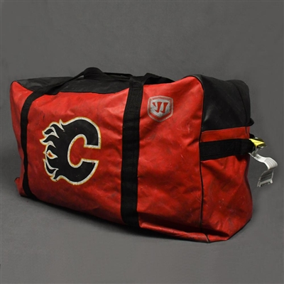 David Schlemko - Calgary Flames - Used Equipment Bag 