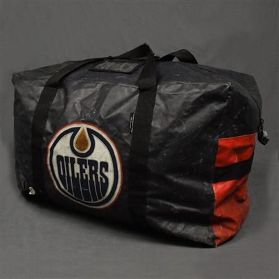 Edmonton Oilers - Used Equipment Bag