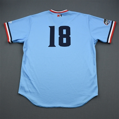 Bailey Ober - Fort Myers Miracle - Powder Blue Game-Worn Jersey
