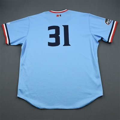 #31 - Fort Myers Miracle - Powder Blue Game-Issued Jersey
