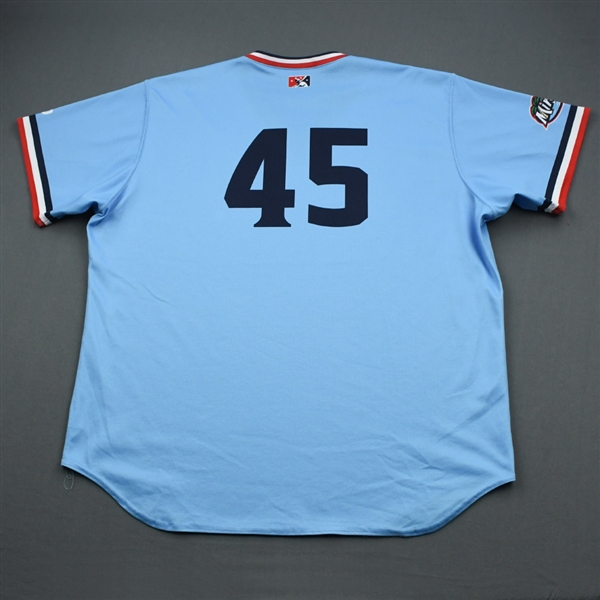 Johan Quezada - Fort Myers Miracle - Powder Blue Game-Worn Jersey