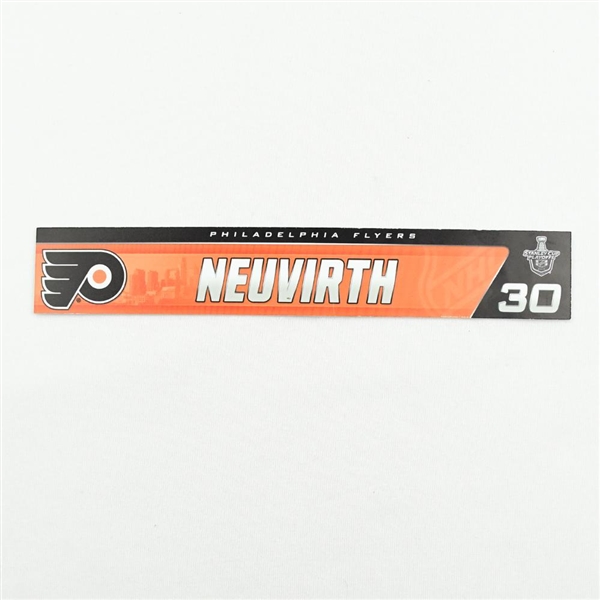 Michal Neuvirth - Stanley Cup Playoffs Locker Room Nameplate