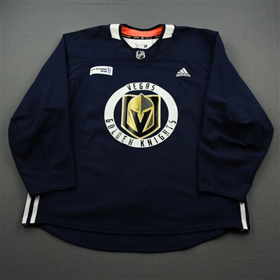 Alex Tuch - 18-19 - Vegas Golden Knights - w/ City National Bank Patch Practice Jersey 