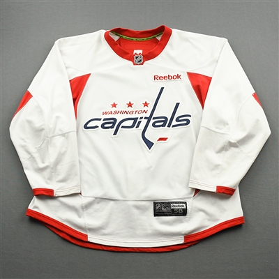 Brooks Laich - Washington Capitals - Practice-Worn Jersey - 2013-14 NHL Season