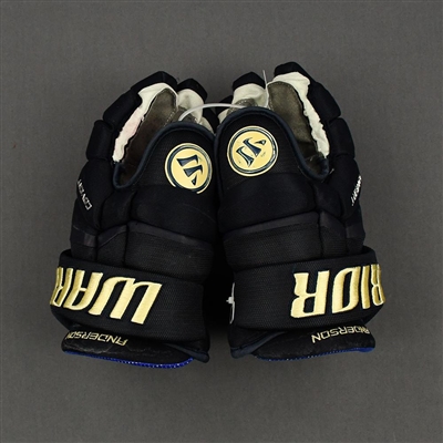 Josh Anderson - Game-Used - Third Warrior Covert Gloves - 2019-20 NHL Season