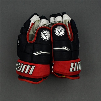 Boone Jenner - Game-Used - Warrior Alpha Gloves - 2020-21 NHL Season